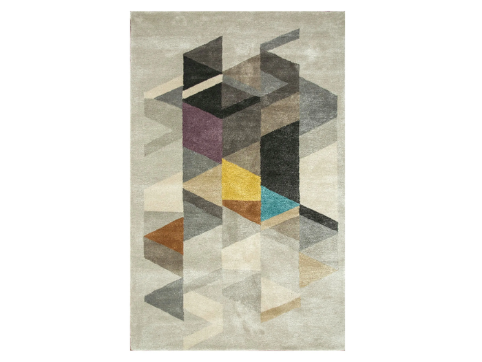 TAQ-183 Classic Gray/Medium Gray - Rectangular handmade rug _ Jaipur Rugs